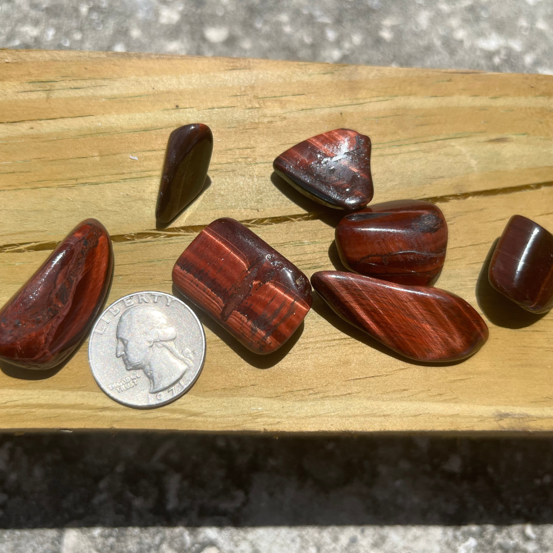 Tumbled Red Tigers Eye