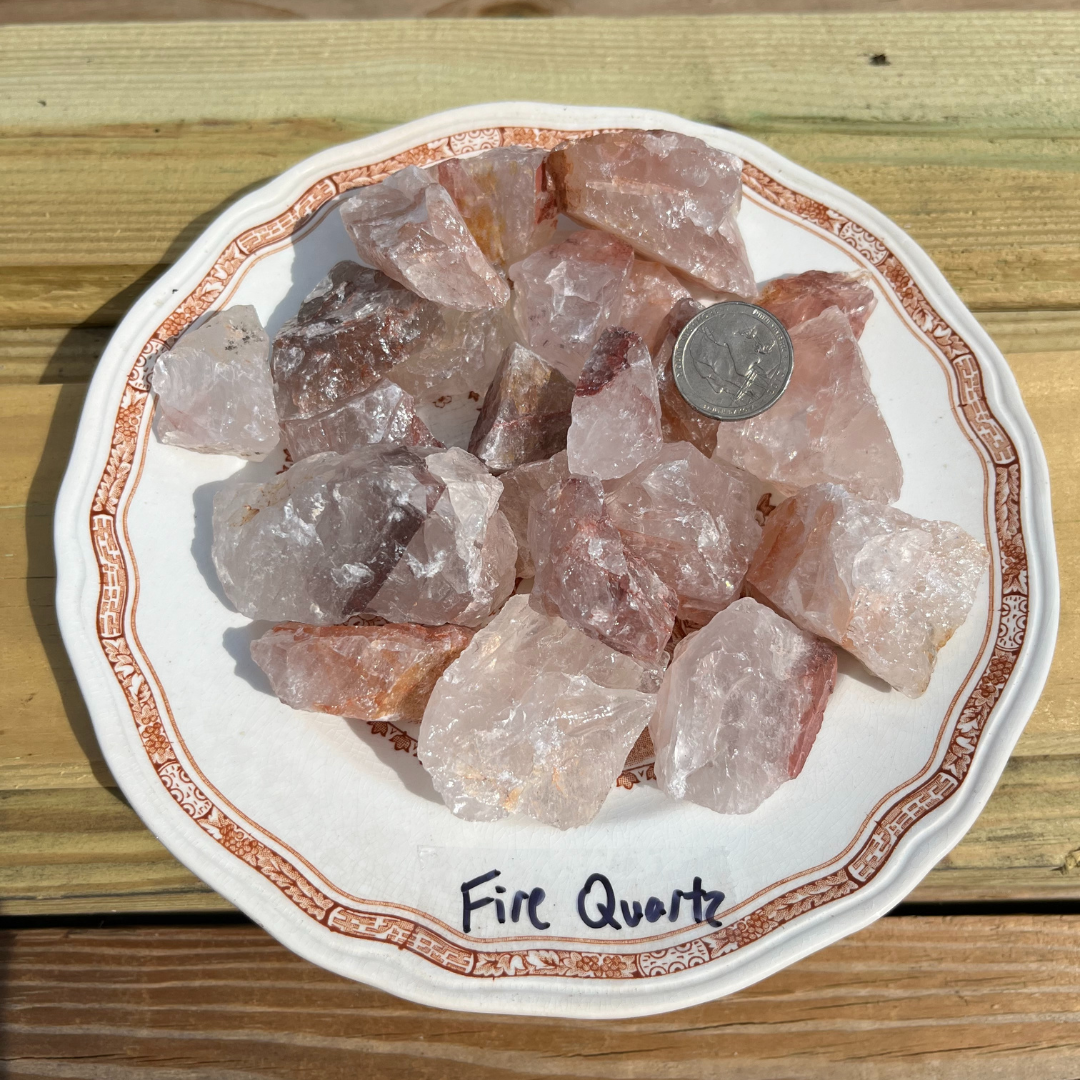 Rough Fire Quartz