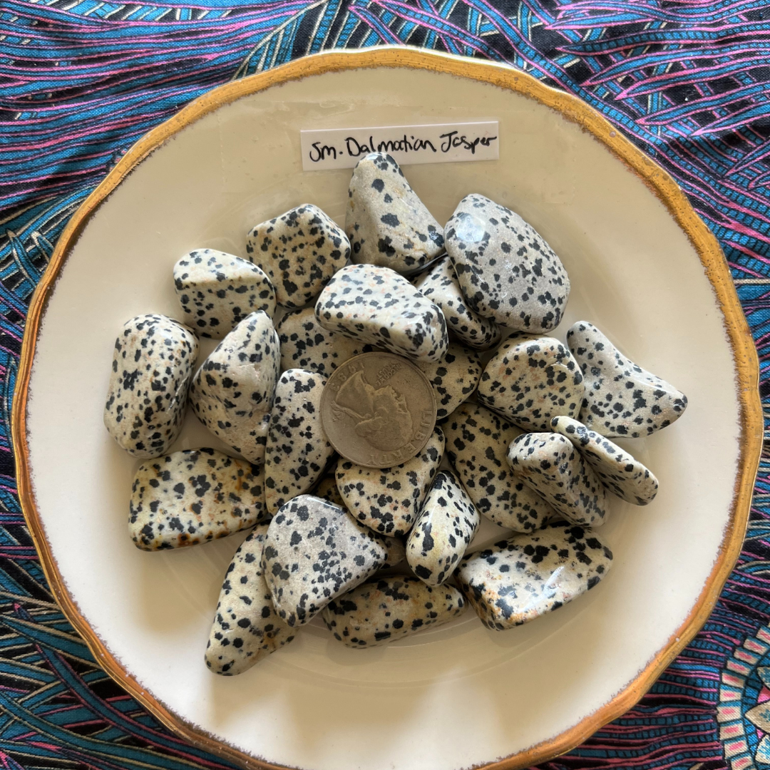 Small Tumbled Dalmatian Jasper