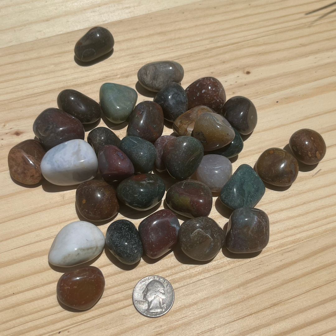 Tumbled Fancy Agate