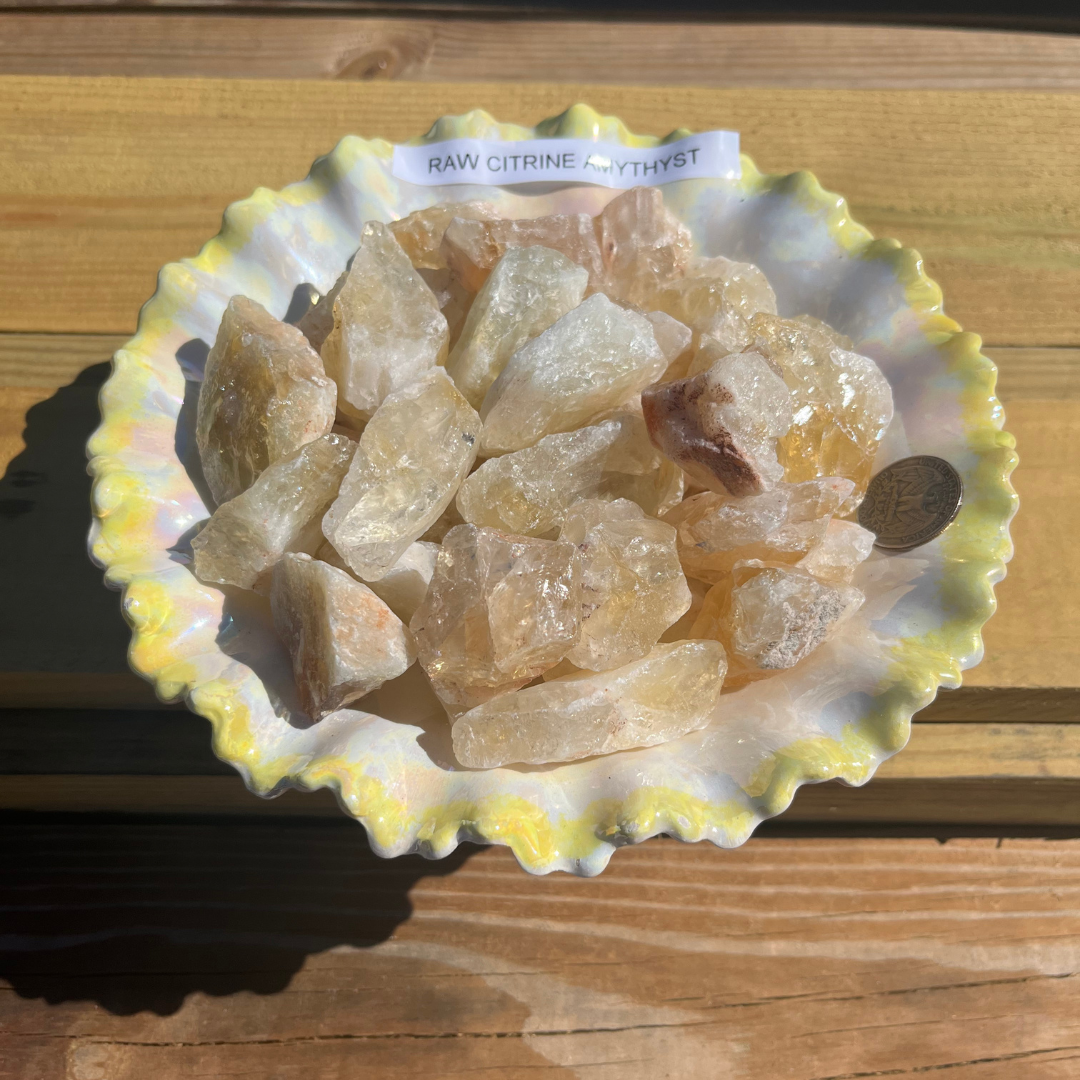 Raw Citrine Crystals