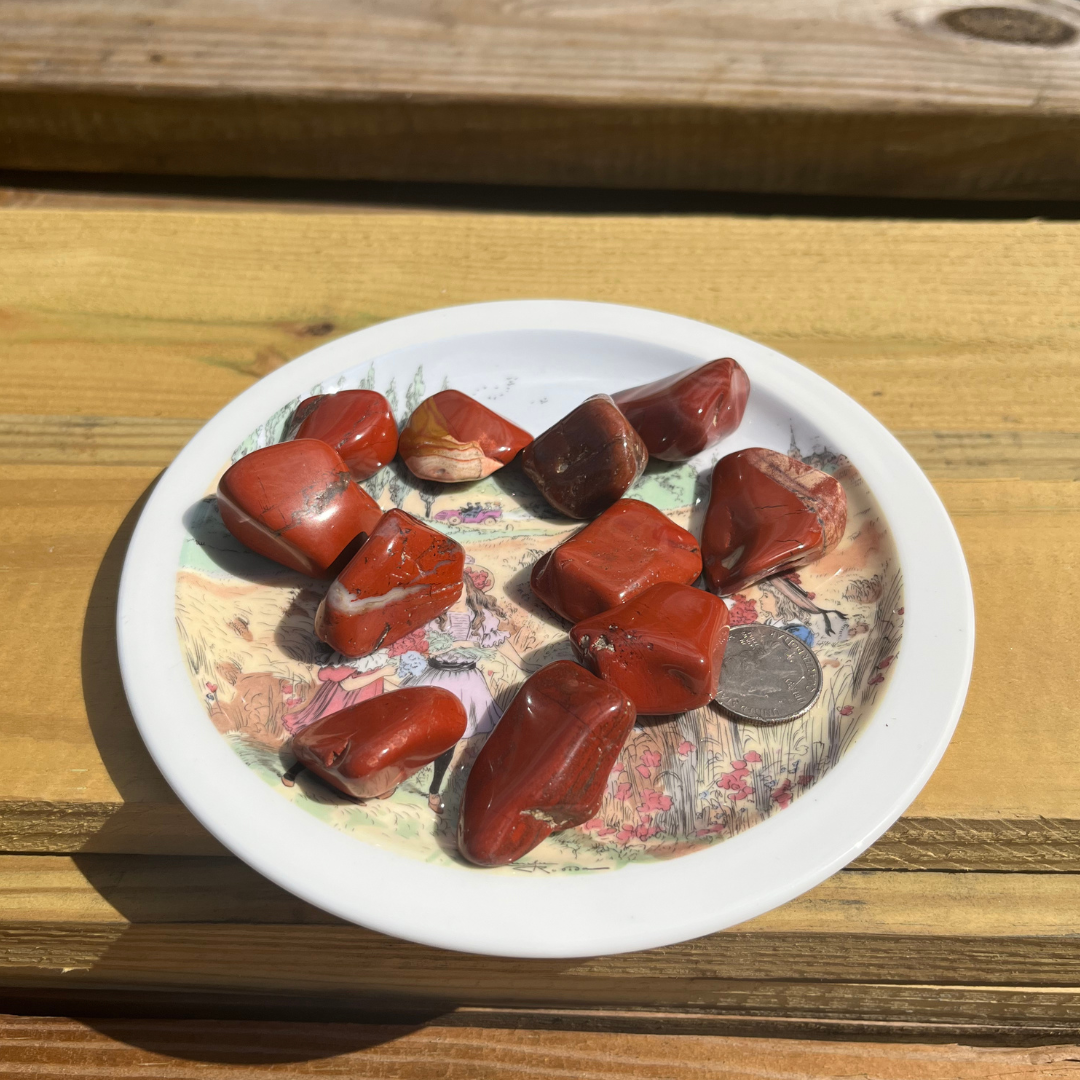 Red Jasper Tumbled