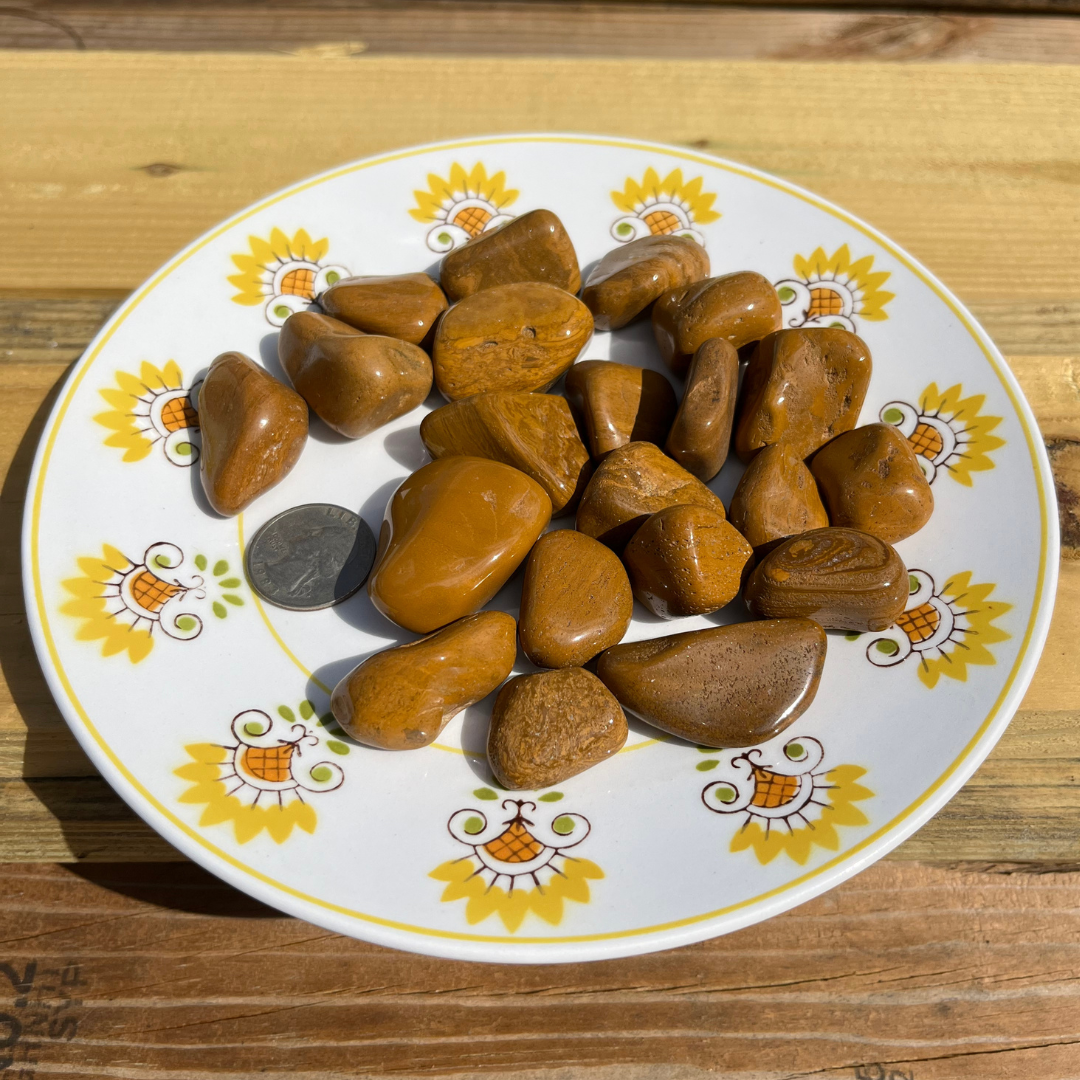 Yellow Jasper Tumbled