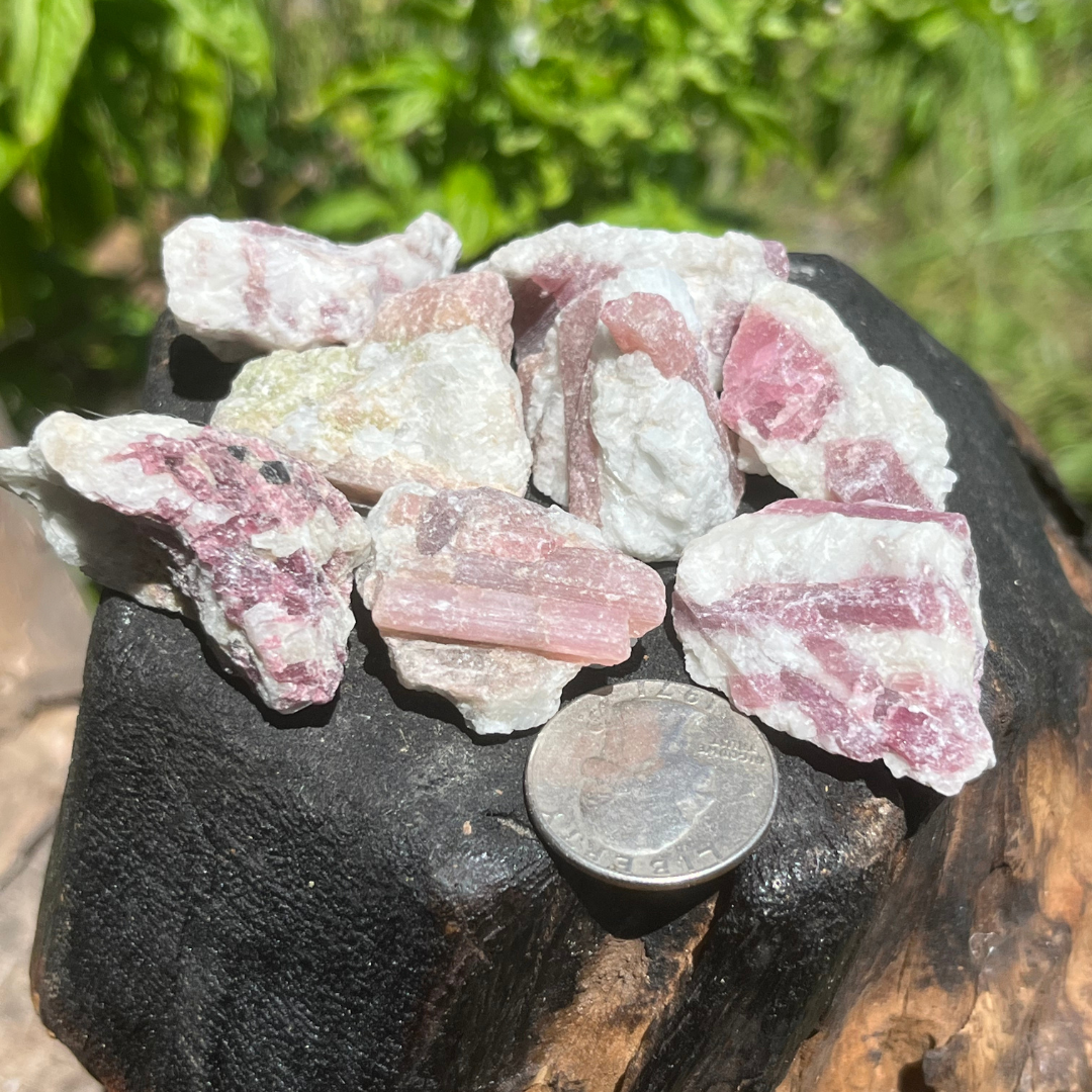 Raw Pink Tourmaline