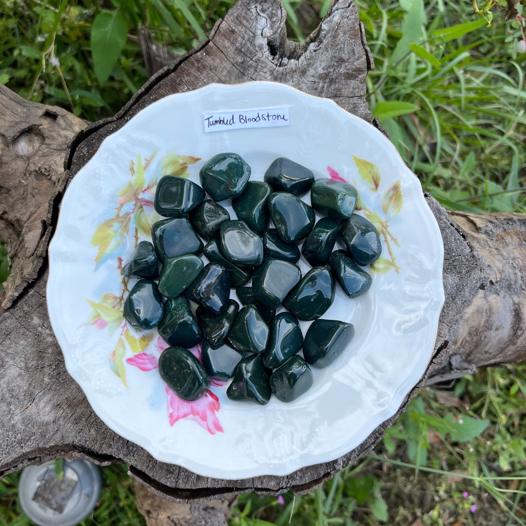 Small Tumbled Bloodstone