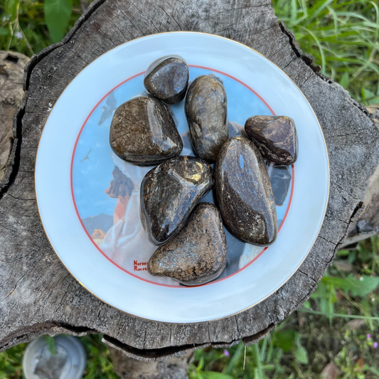 Tumbled Bronzite