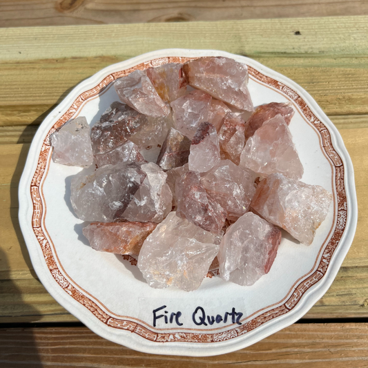 Rough Fire Quartz