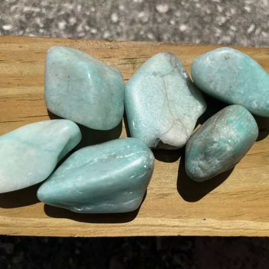 Tumbled Amazonite