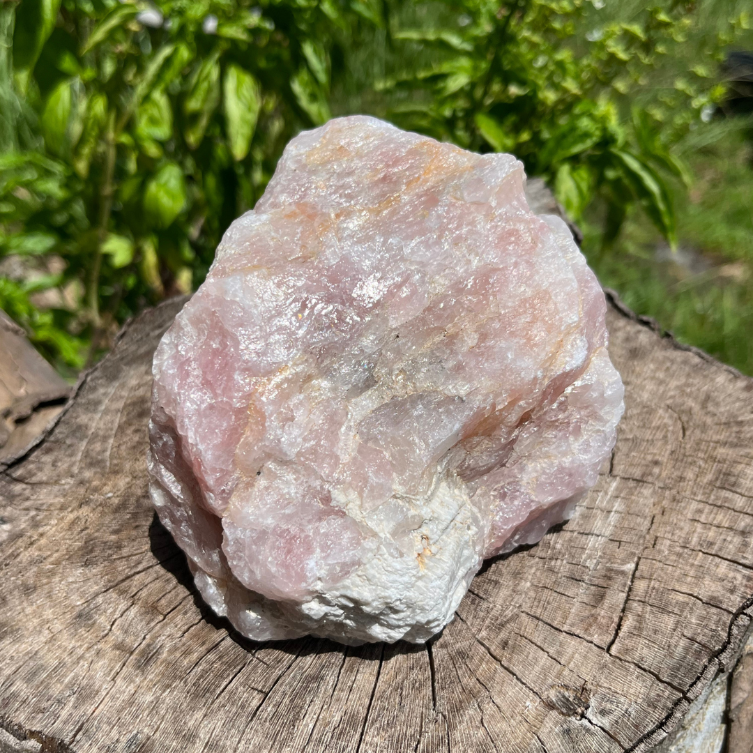 Extra Large Rose Quartz 3.08 lbs