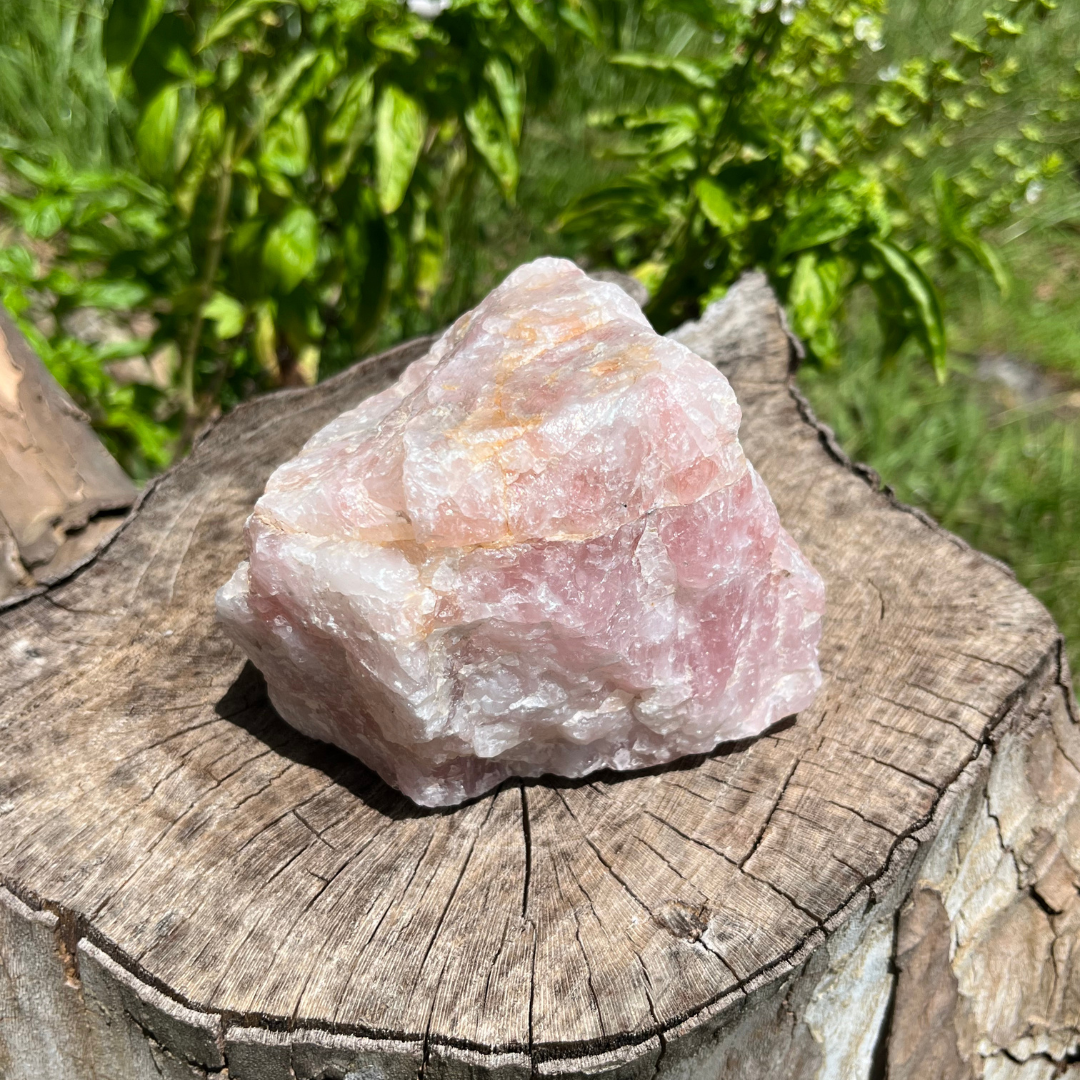 Extra Large Rose Quartz 3.08 lbs