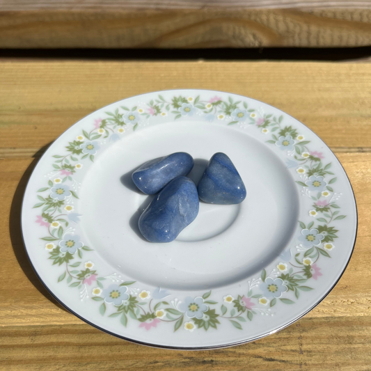 Blue Quartz Tumbled