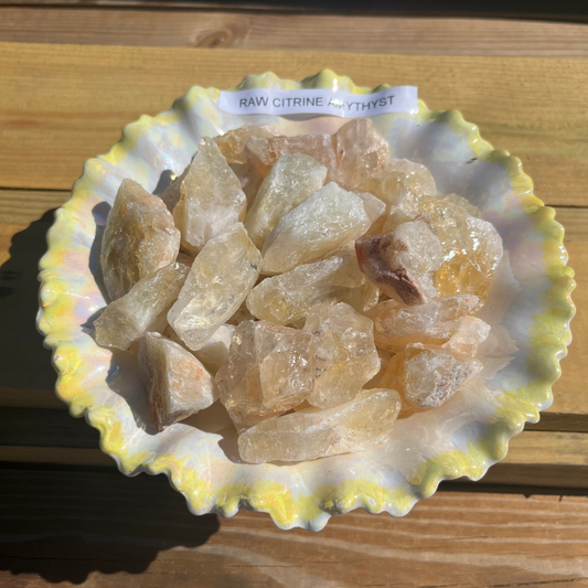 Raw Citrine Crystals