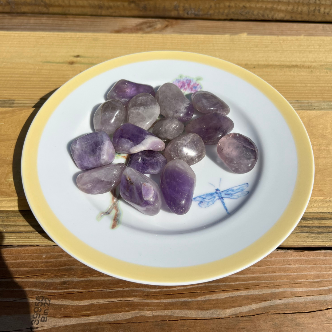 Tumbled Amethyst Medium