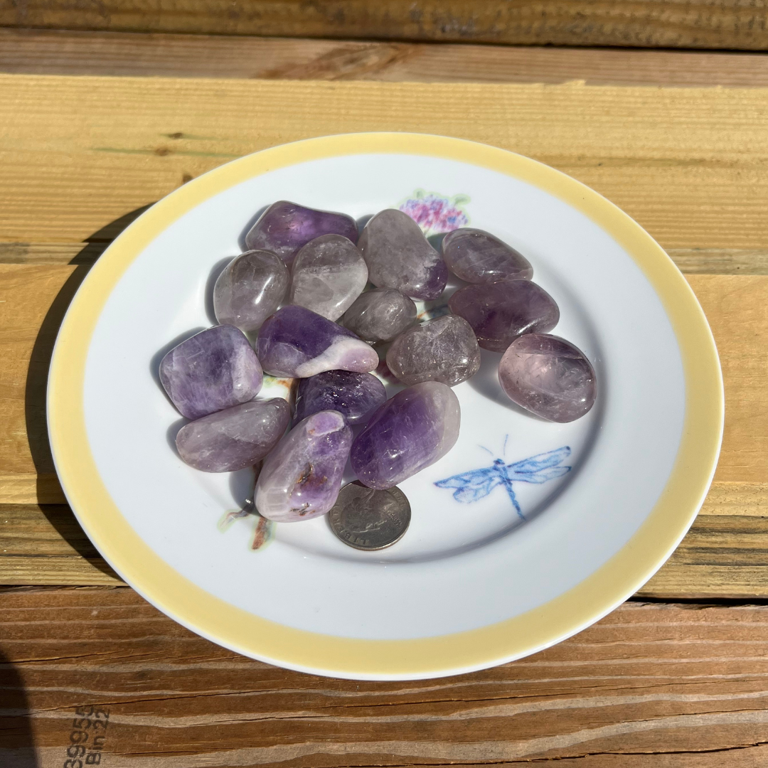 Tumbled Amethyst Medium