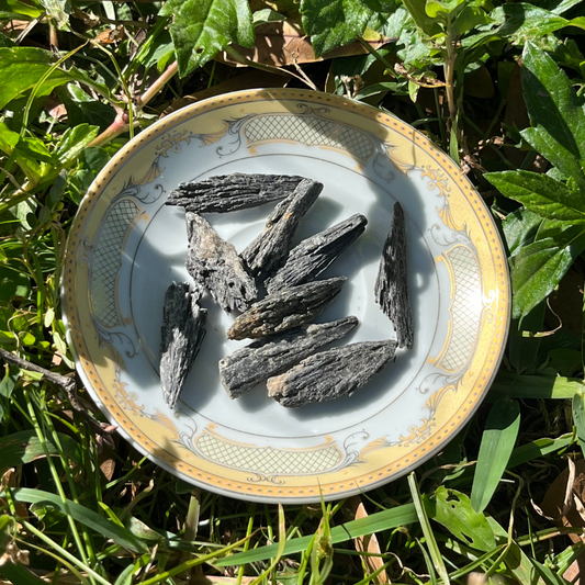 Black Kyanite Blades