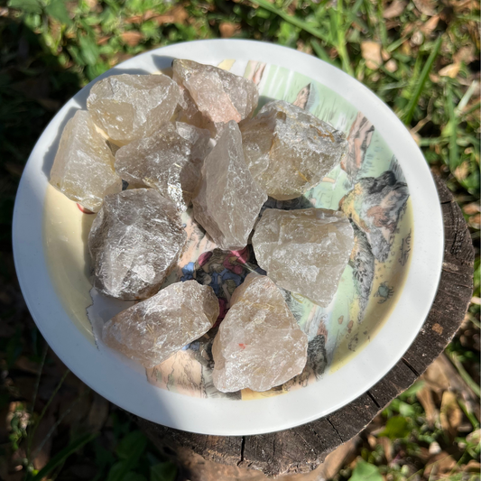 Raw Rutilated Quartz